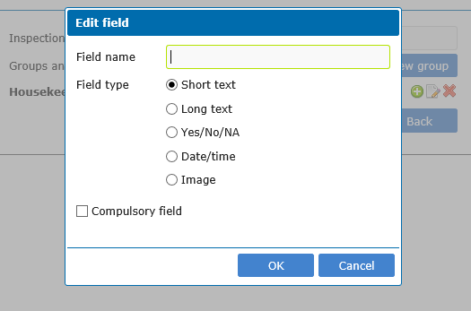 Addinf a field to HSEQ Manager - the app